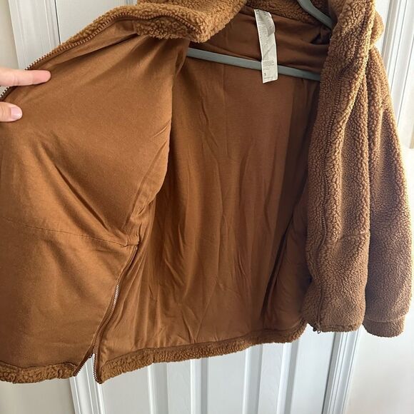 Fabletics Lotta Teddy Jacket Women’s Size Small - Picture 5 of 12